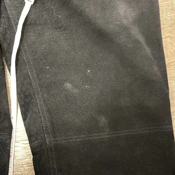 Hugo buscati 💯 leather pants‎ w button closure NWOT - Picture 4 of 5